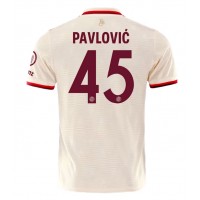 Bayern Munich Aleksandar Pavlovic #45 Fotballklær Tredjedrakt 2024-25 Kortermet